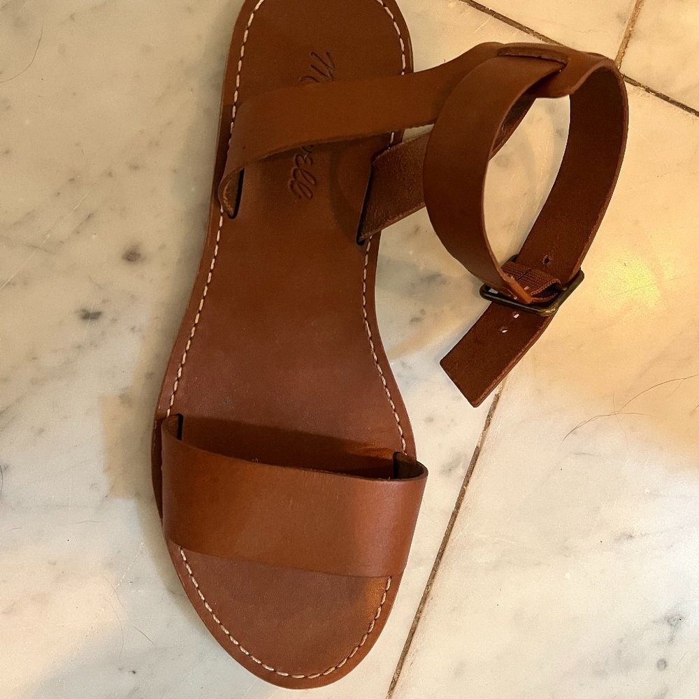 Madewell Brown Leather Sandals